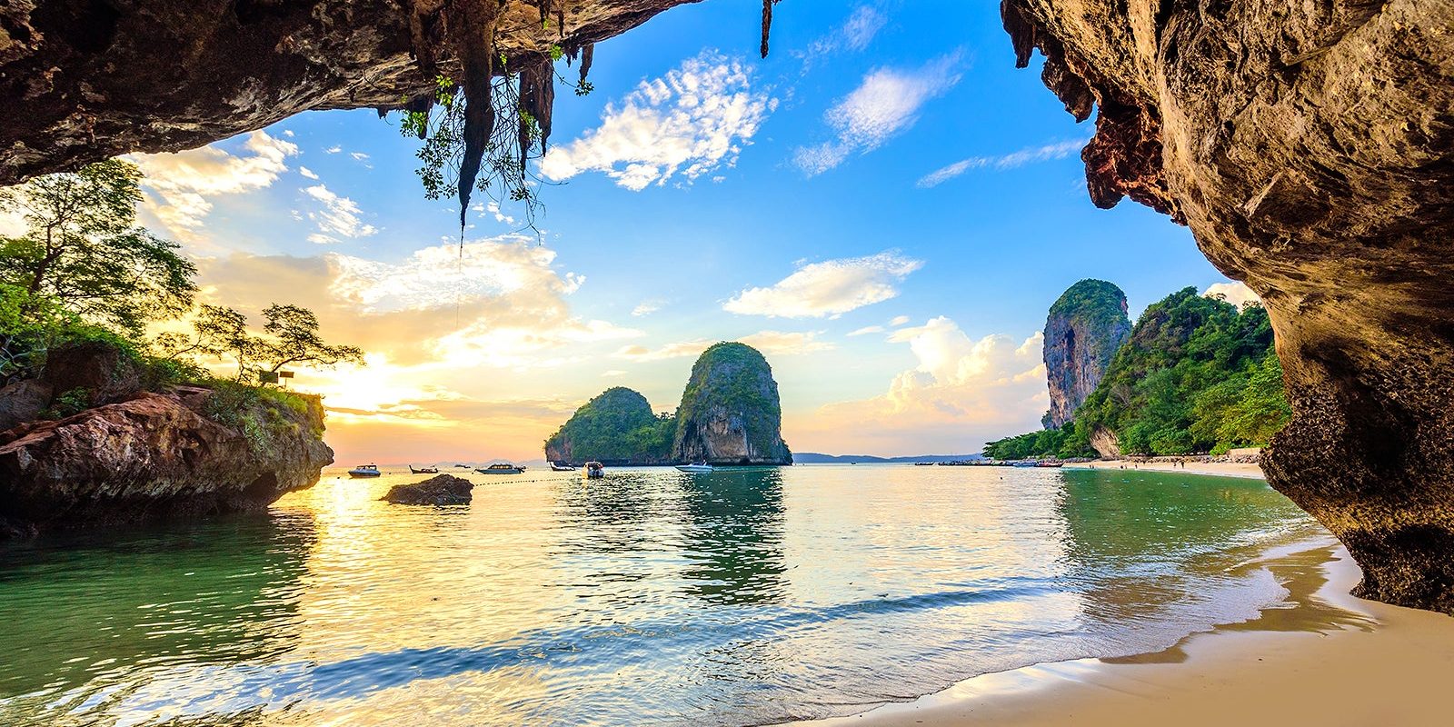 Krabi cave beach